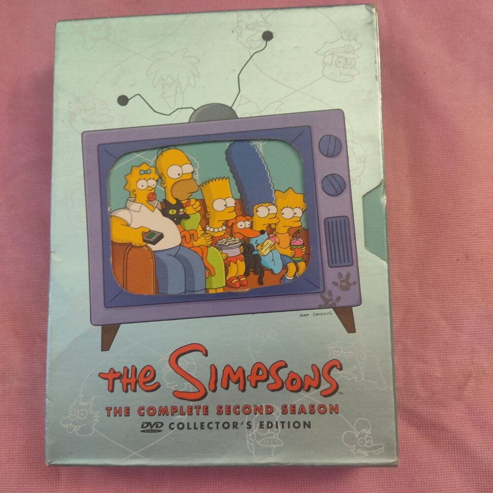 The Simpsons DVD Set Complete 2nd Season Box Set